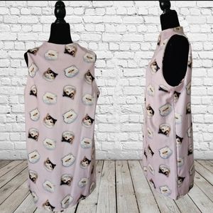 Eric+Lani Cat Print Dress